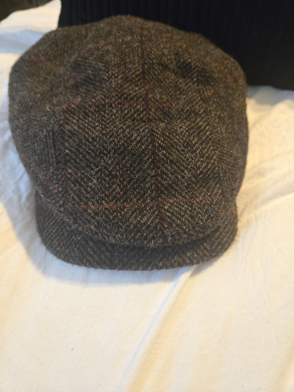 Mucros Weavers Workshop Kerry Irish Wool Tweed Newsboy Flat Cap Hat Size Small I